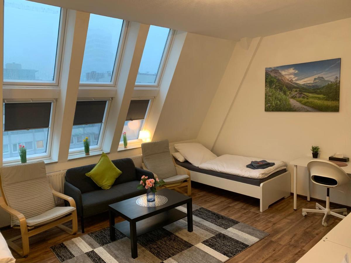 Cityapartment Platinum-Zentrum Mit Parkplatz Bielefeld Eksteriør billede