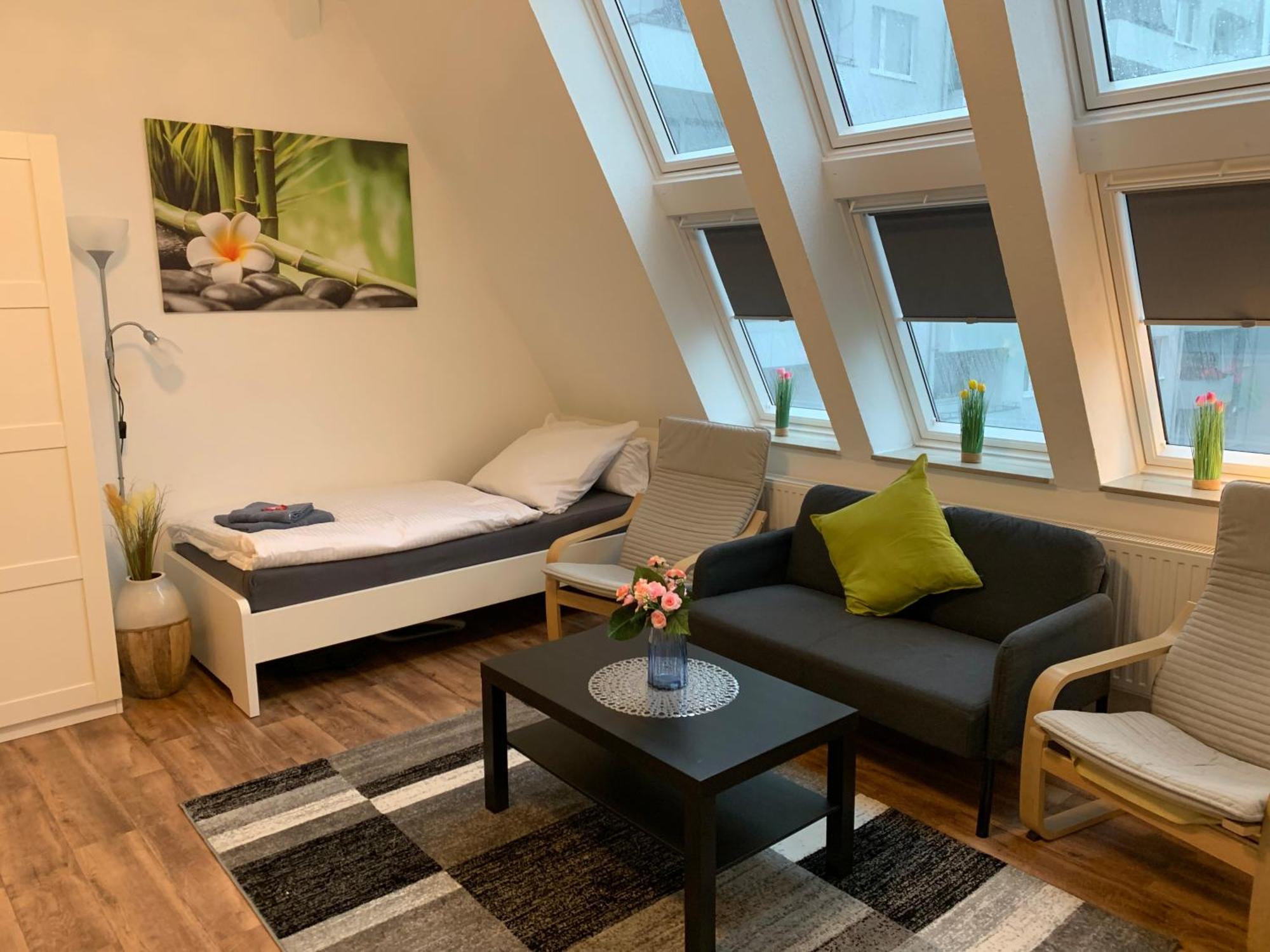 Cityapartment Platinum-Zentrum Mit Parkplatz Bielefeld Eksteriør billede